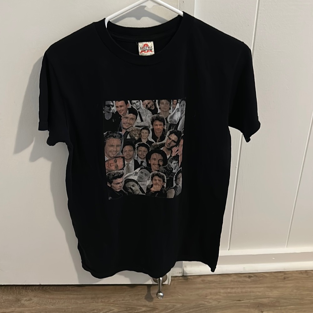 James Franco tshirt size unisex Small